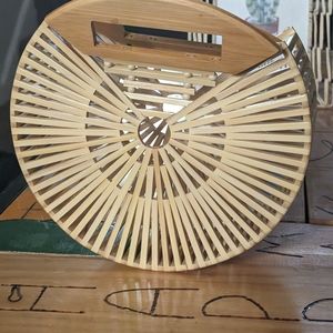 Wooden purse